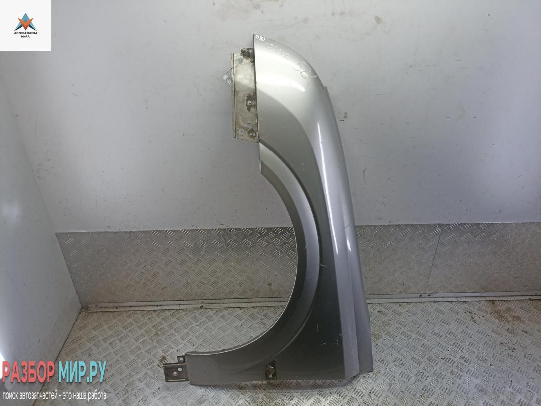 крыло переднее левое Opel Vectra C 2002, 2.2 л., бензин, АКПП, серый, седан - фото №1