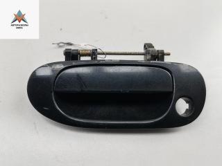 ручка наружная передняя левая Mitsubishi Carisma 1 поколение 1997, 1.8 л., бензин, МКПП, чёрный, хетчбэк 5 дв.