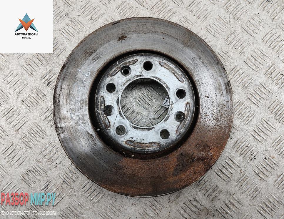 диск тормозной передний Citroen Jumpy 2 поколение 2010, 1.6 л., дизель, МКПП, белый, фургон - фото №1