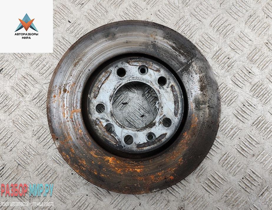 диск тормозной передний Citroen Jumpy 2 поколение 2010, 1.6 л., дизель, МКПП, белый, фургон - фото №1