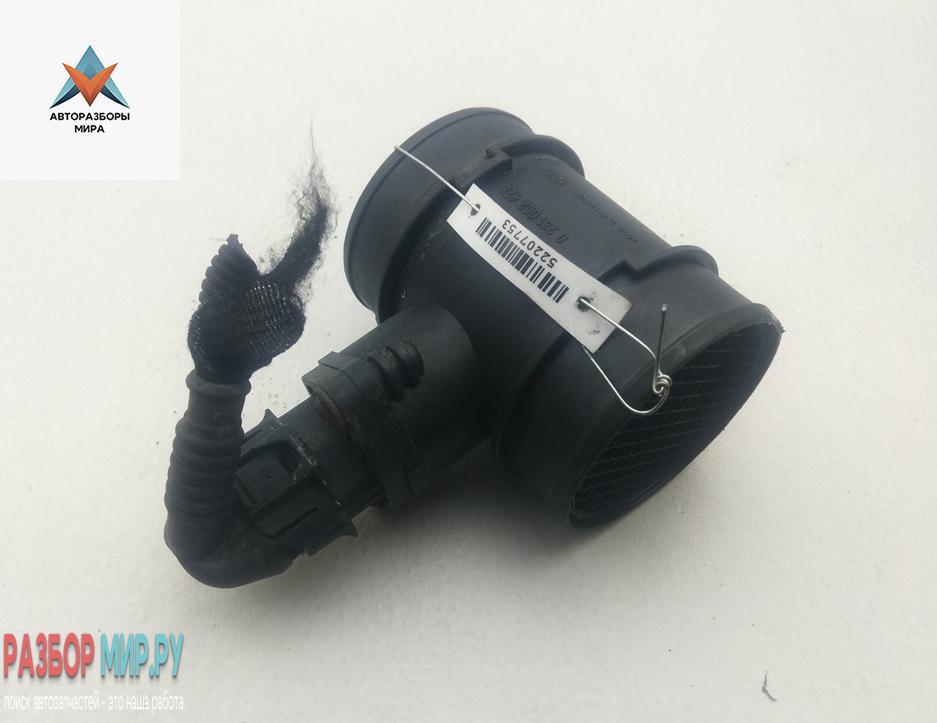 Расходомер (измеритель потока воздуха) Opel Astra G 1999, 2.0 л., дизель, МКПП, белый, универсал, 0281002428 - фото №1