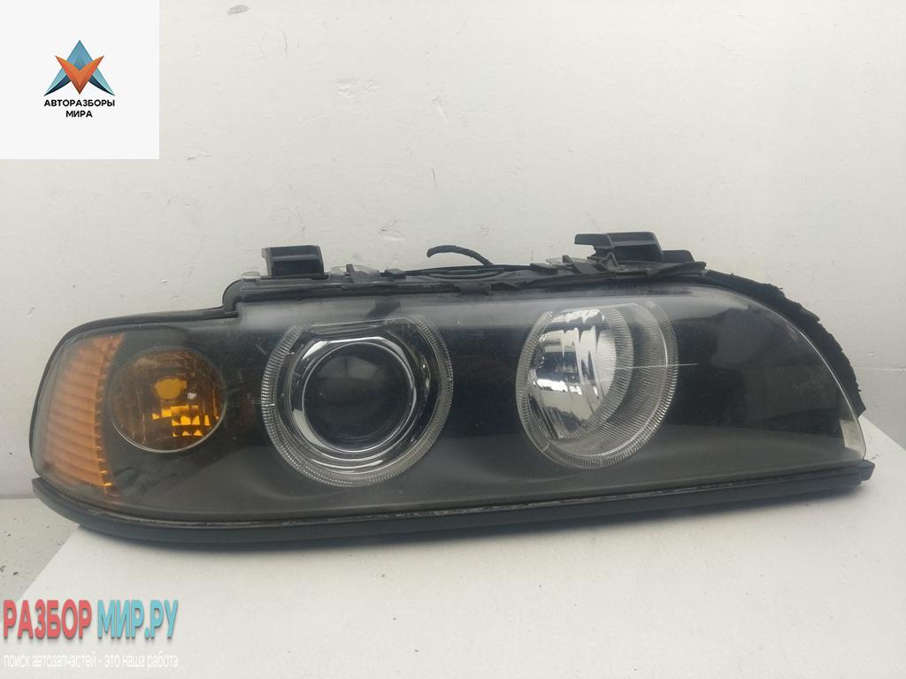 фара правая BMW 5 серия E39 1997, 2.5 л., бензин, АКПП, чёрный, универсал - фото №1