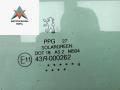 стекло двери задней левой Peugeot 407 1 поколение 2004, 2.2 л., бензин, МКПП, синий, седан - фото №2