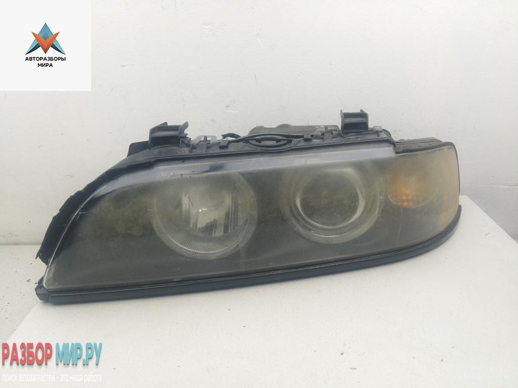 фара левая BMW 5 серия E39 1997, 2.5 л., бензин, АКПП, чёрный, универсал - фото №1