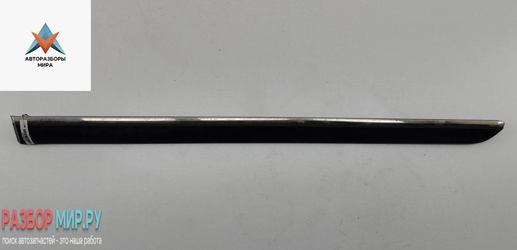 молдинг двери задней левой Peugeot 407 1 поколение 2004, 2.2 л., бензин, МКПП, синий, седан, 96445552XT - фото №1