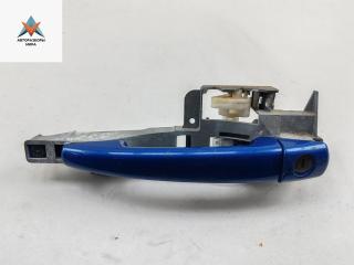 ручка наружная передняя левая Peugeot 407 1 поколение 2004, 2.2 л., бензин, МКПП, синий, седан, 9653401680