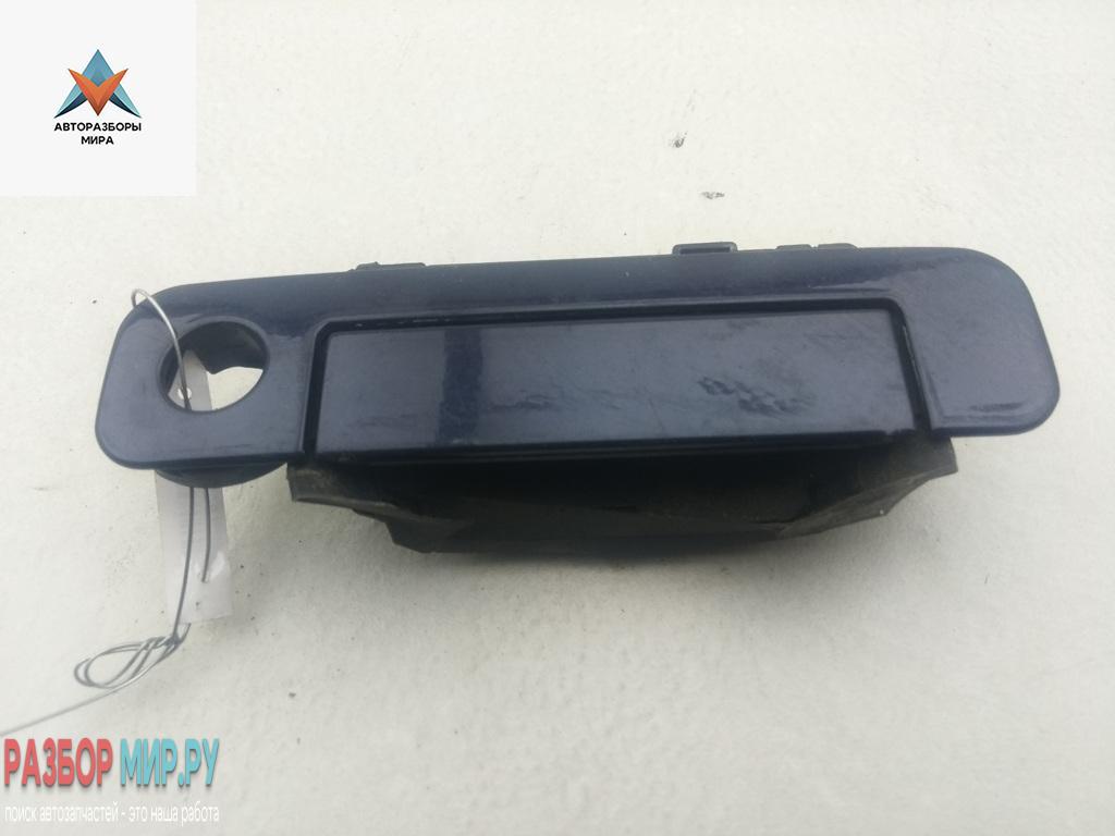 ручка наружная передняя правая Audi A4 B5 1996, 1.8 л., бензин, МКПП, синий, седан, 4A0837206DEF - фото №1