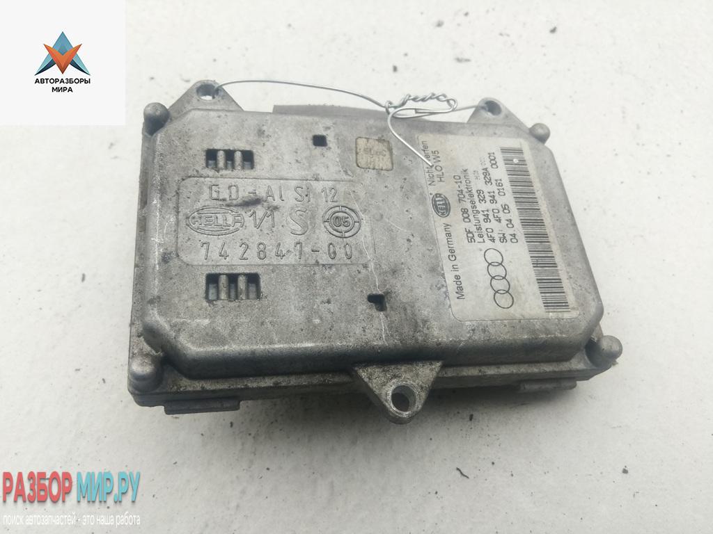 блок розжига ксенона Audi A6 4F/C6 2005, 3.2 л., бензин, МКПП, серый, универсал, 4F0941329 - фото №1