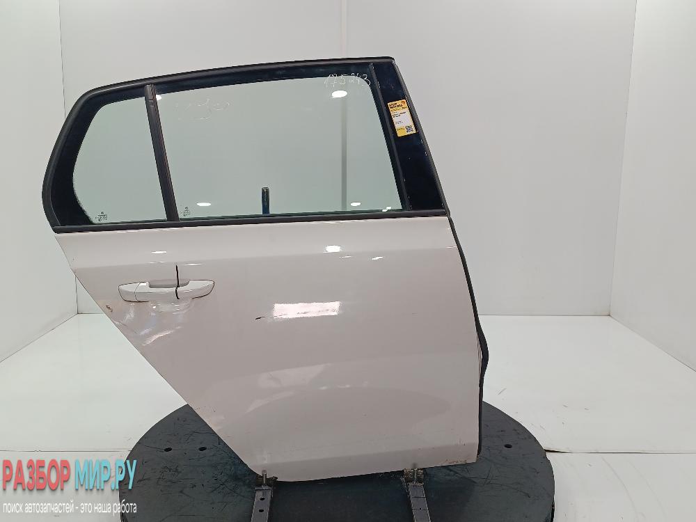 дверь задняя правая Volkswagen Golf 6 поколение 2010, цвет, хетчбэк 5 дв. - фото №1