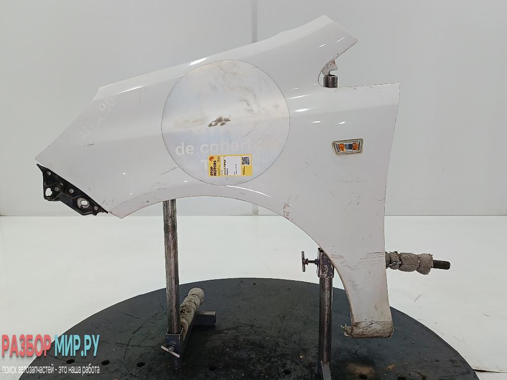 крыло переднее левое Opel Corsa D 2008, цвет - фото №1