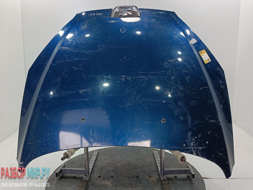 капот Peugeot 407 1 поколение 2006, цвет - фото №1