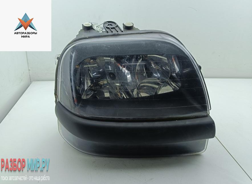 фара левая Fiat Doblo 1 поколение 2002, 1.9 л., дизель, МКПП, синий, фургон - фото №1