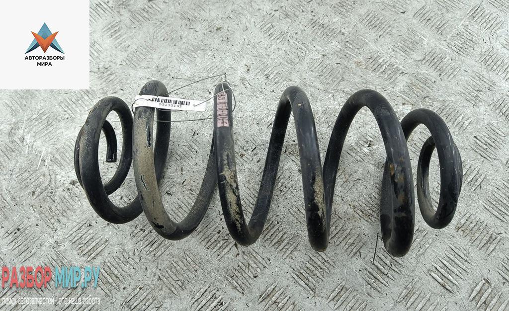 пружина задняя Opel Insignia 1 поколение (A) 2011, 1.4 л., бензин, МКПП, белый, седан - фото №1