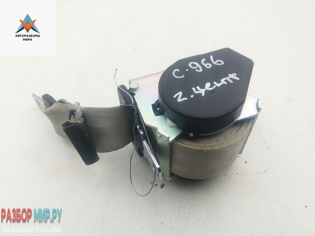 ремень безопасности Renault Scenic 3 поколение 2011, 1.4 л., бензин, МКПП, чёрный, минивэн, A6021704 - фото №1