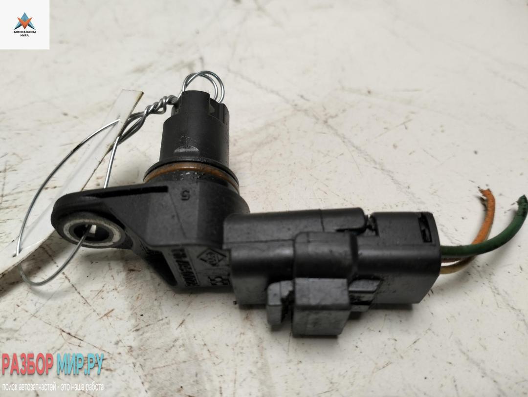 датчик распредвала Renault Scenic 2 поколение 2004, 1.6 л., бензин, АКПП, синий, минивэн, 8200567414 - фото №1