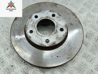 диск тормозной передний Nissan Primera P12 2002, 2.2 л., дизель, МКПП, серый, универсал