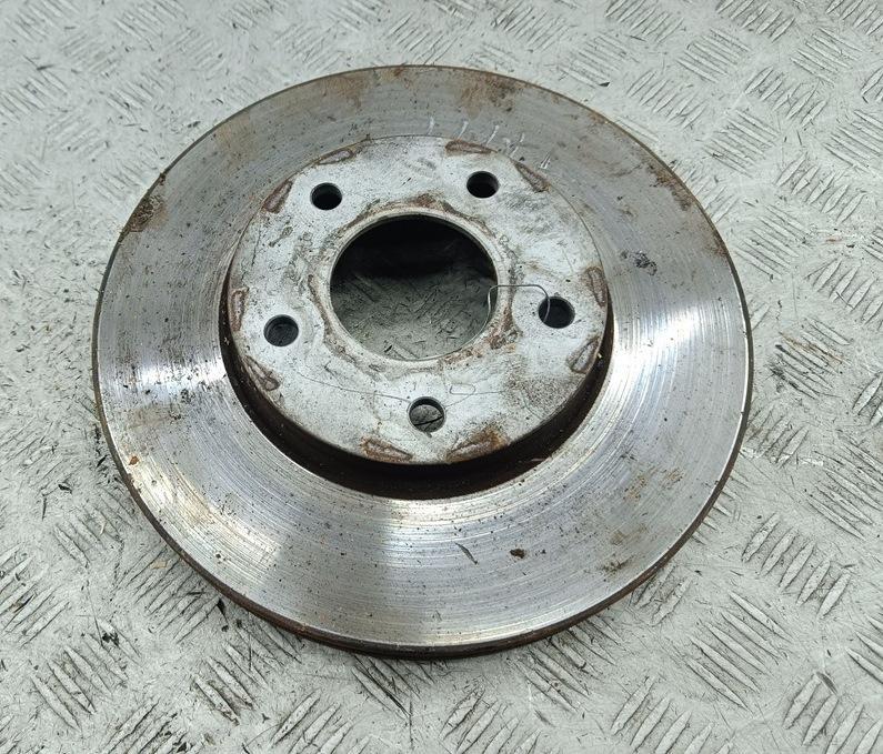 диск тормозной передний Nissan Primera P12 2002, 2.2 л., дизель, МКПП, серый, универсал