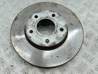 диск тормозной передний Nissan Primera P12 2002, 2.2 л., дизель, МКПП, серый, универсал