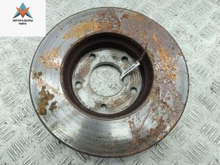 диск тормозной передний Nissan Primera P12 2002, 2.2 л., дизель, МКПП, серый, универсал