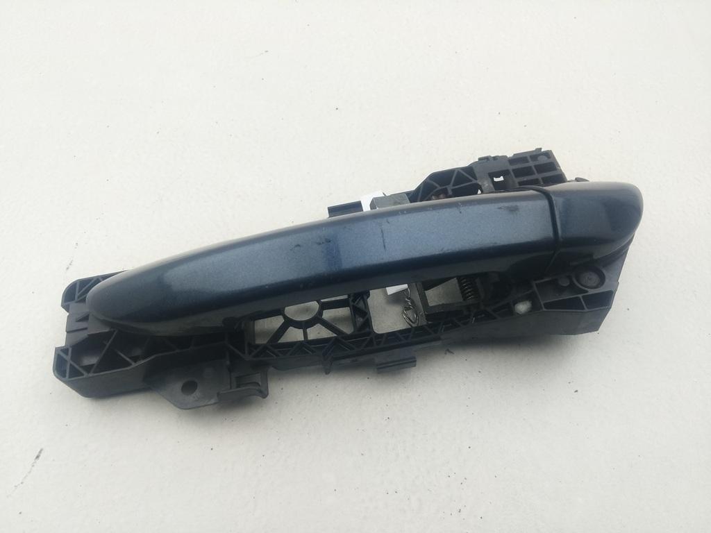 ручка наружная задняя левая Volkswagen Passat B6 2006, 2.0 л., бензин, МКПП, синий, универсал, 3C0837885G