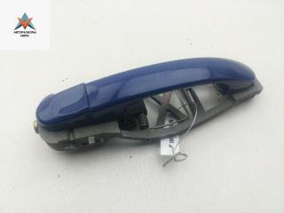 ручка наружная задняя левая Volkswagen Touran 1 поколение 2004, 1.9 л., дизель, МКПП, синий, минивэн