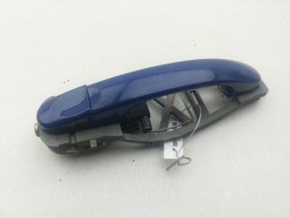 ручка наружная задняя левая Volkswagen Touran 1 поколение 2004, 1.9 л., дизель, МКПП, синий, минивэн