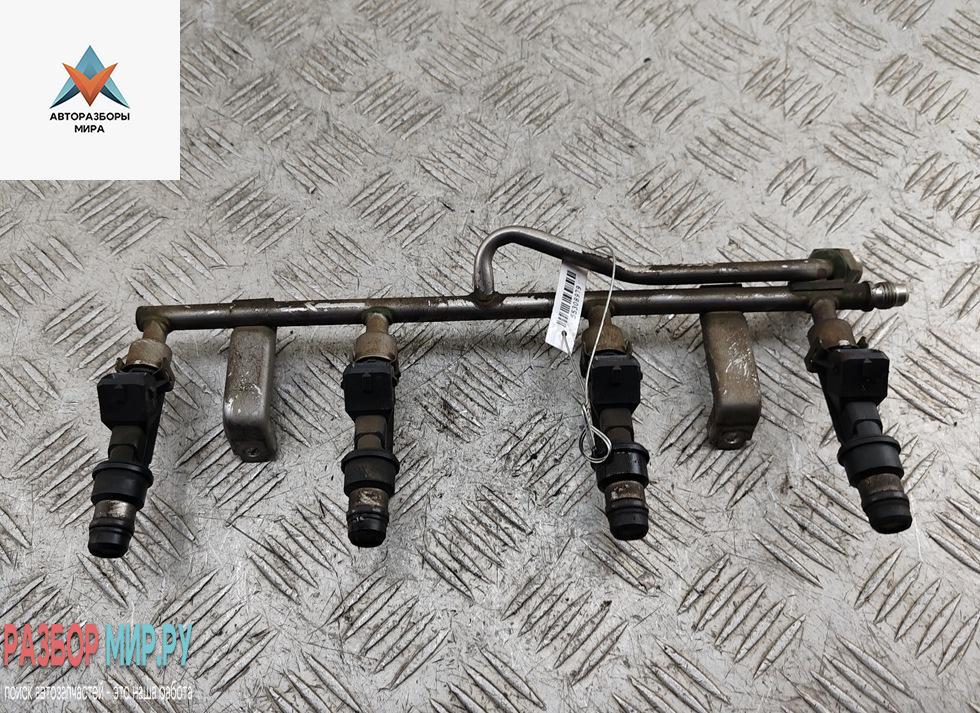 Форсунка топливная (комплект) Opel Vectra C 2002, 1.6 л., бензин, МКПП, серый, седан, 25313846 - фото №1