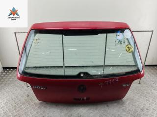 крышка багажника Volkswagen Golf 4 поколение 2000, красный, хетчбэк 5 дв.