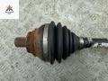 полуось передняя левая (приводной вал, ШРУС) Volkswagen Passat B6 2006, 2.0 л., дизель, МКПП, чёрный, универсал - фото №3