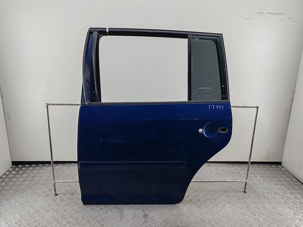 дверь сдвижная Volkswagen Touran 2004, синий, минивэн
