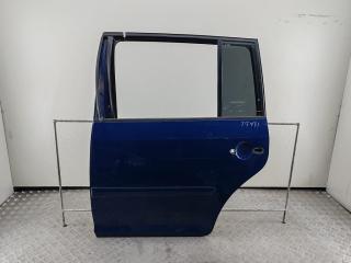 дверь сдвижная Volkswagen Touran 2004, синий, минивэн