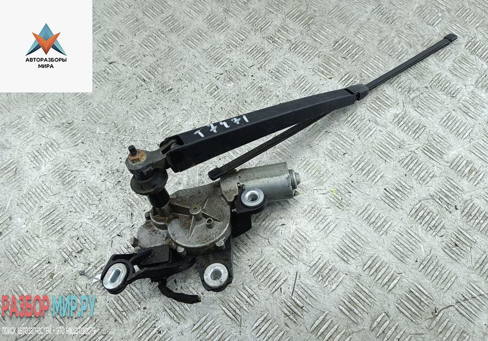 Двигатель стеклоочистителя заднего (моторчик дворников) Volkswagen Touran 1 поколение 2004, 1.9 л., дизель, МКПП, синий, минивэн - фото №1