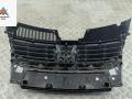 решетка радиатора Volkswagen Passat B6 2006, чёрный, универсал - фото №2