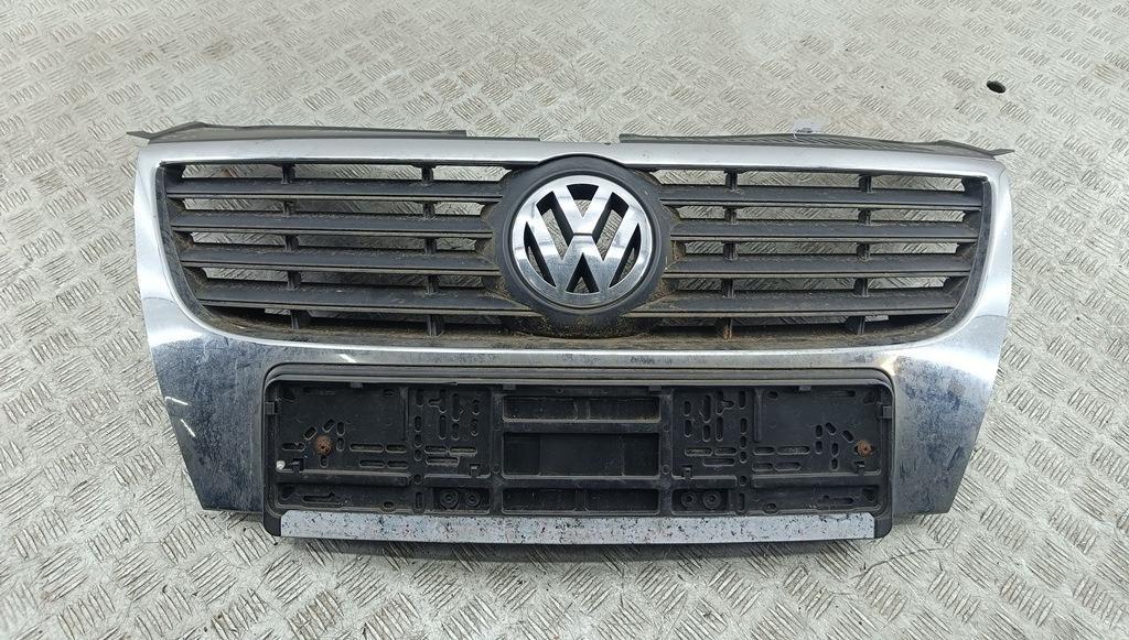 решетка радиатора Volkswagen Passat B6 2006, чёрный, универсал