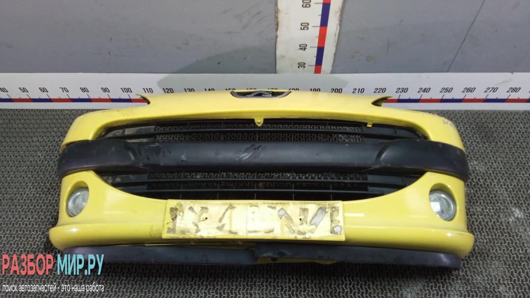 бампер передний Peugeot 1007 1 поколение 2005, 1.4 л., дизель, МКПП, хетчбэк 5 дв. - фото №1