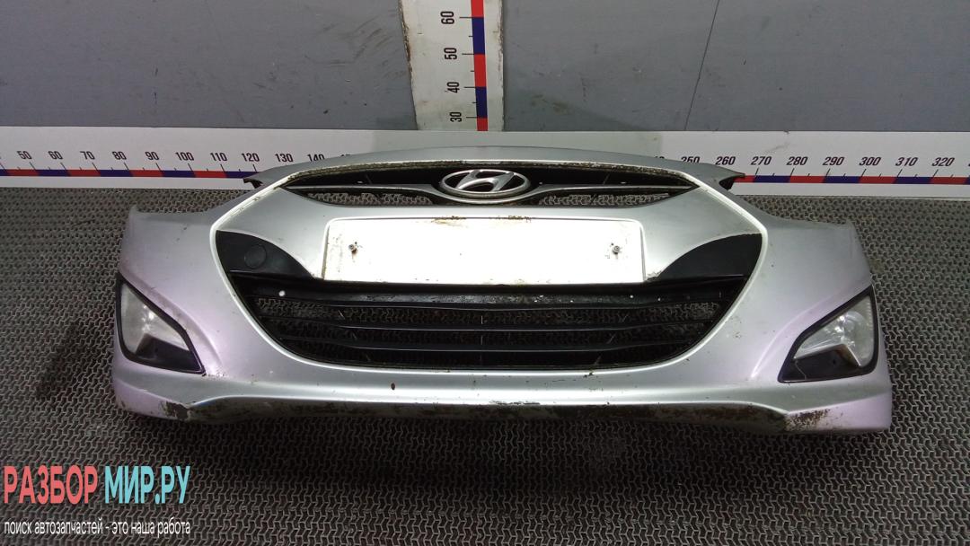 бампер передний Hyundai i40 VF 2012, 1.7 л., дизель, МКПП, универсал, REMONTIROVALSYA - фото №1