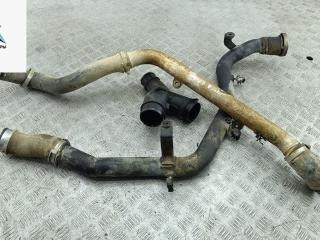 патрубок интеркулера Volkswagen Touareg 1 поколение 2006, 3.0 л., дизель, АКПП, серый, внедорожник 5 дв.