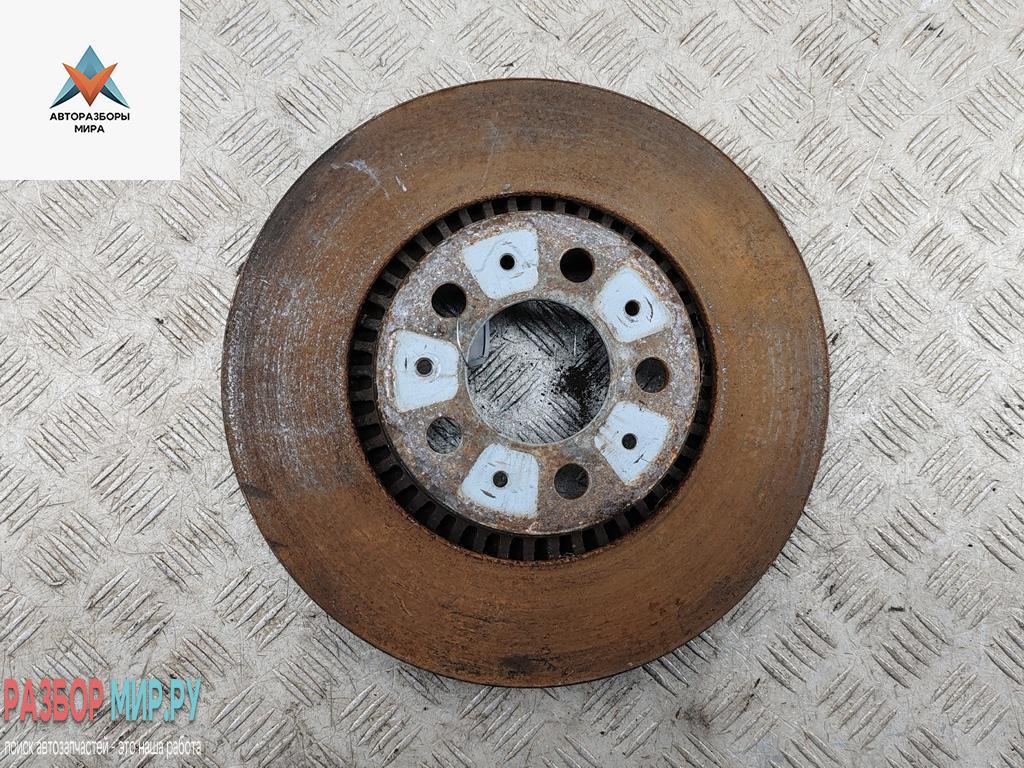 диск тормозной передний Volvo S60 1 поколение 2002, 2.4 л., дизель, МКПП, чёрный, седан - фото №1