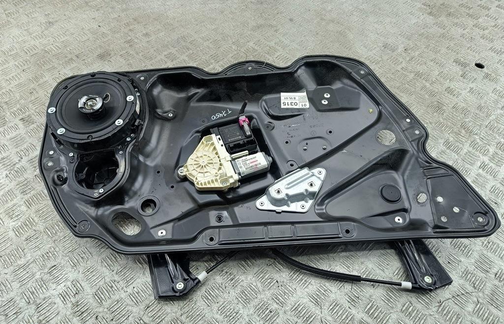 стеклоподъемник электрический передний левый Volkswagen Passat B6 2006, 1.6 л., бензин, АКПП, чёрный, универсал
