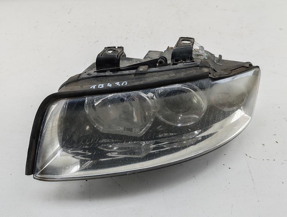 фара левая Audi A4 B6 2002, 1.9 л., дизель, МКПП, чёрный, седан, 8E0941003F