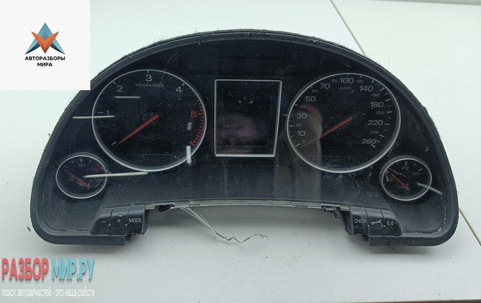 приборная панель Audi A4 B6 2002, 1.9 л., дизель, МКПП, чёрный, седан, 8E0920900H - фото №1