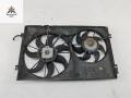 вентилятор радиатора Volkswagen Passat B6 2006, 1.6 л., бензин, АКПП, чёрный, универсал, 1K0121207T - фото №2