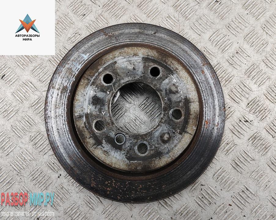 диск тормозной задний BMW 3 серия E90/E91/E92/E93 2005, 2.0 л., бензин, МКПП, чёрный, универсал - фото №1