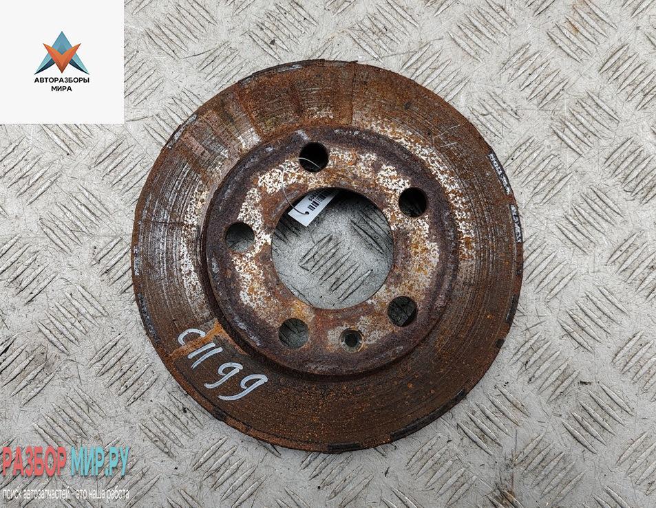 диск тормозной задний Volkswagen Golf 4 поколение 2002, 1.4 л., бензин, МКПП, синий, хетчбэк 5 дв. - фото №1