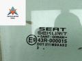 стекло двери задней правой SEAT Cordoba 3 поколение 2004, 1.4 л., бензин, МКПП, синий, седан, 43R000015 - фото №2