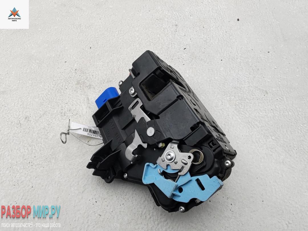 замок двери передней левой Skoda Octavia mk2 (A5 1Z) 2007, 2.0 л., дизель, МКПП, серый, универсал, 3D1837015AB - фото №1