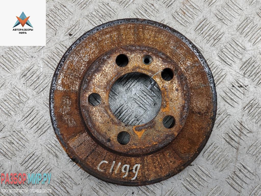 диск тормозной задний Volkswagen Golf 4 поколение 2002, 1.4 л., бензин, МКПП, синий, хетчбэк 5 дв. - фото №1