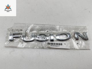 эмблема Ford Fusion 1 поколение [рестайлинг] 2006, 1.6 л., дизель, МКПП, синий, хетчбэк 5 дв.