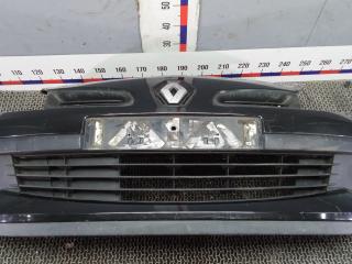 бампер передний Renault Clio 3 поколение 2006, 1.6 л., бензин, МКПП, хетчбэк 5 дв.