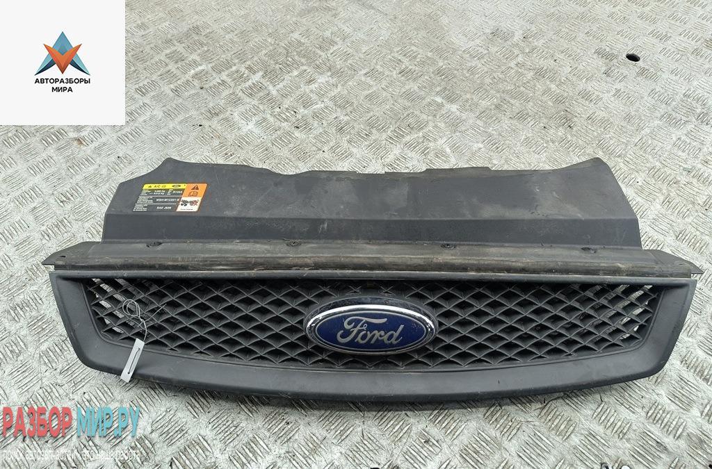 решетка радиатора Ford Focus 2 поколение 2006, серый, универсал, 4M518138A - фото №1